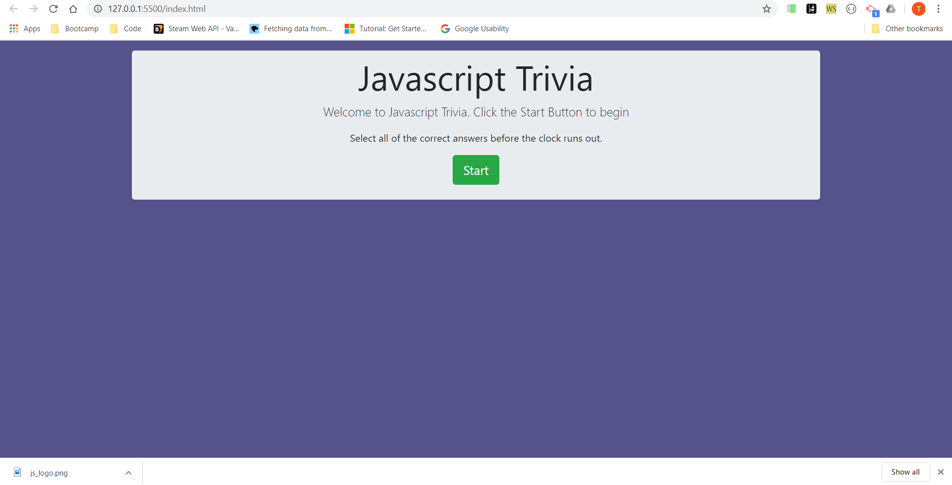 Code Refactor